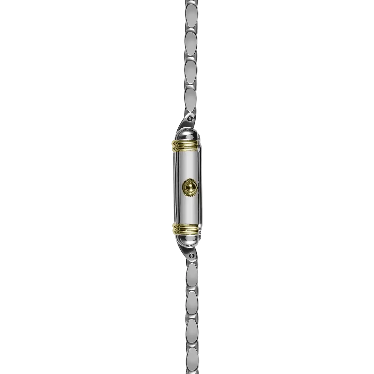 Herbelin Art Deco Ladies Two-Tone Rectangle Watch 17438BT22