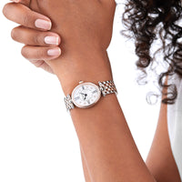 Thumbnail for Frederique Constant Ladies Watch Art Deco Oval Steel Rose Gold FC-200RMPW2V2B