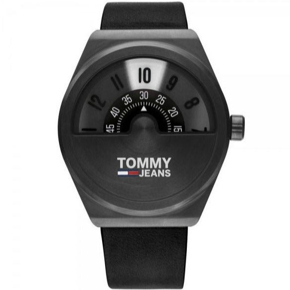 Tommy Hilfiger Men's Watch Monogram Pop Black 1791773