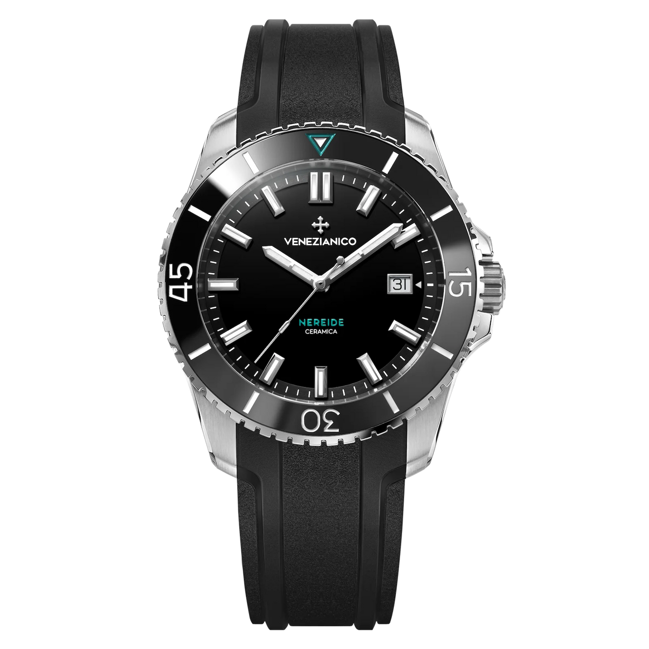 Venezianico Automatic Watch Nereide Ceramica Black 4521530