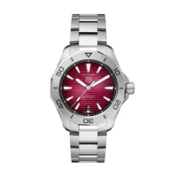 Thumbnail for Tag Heuer Watch Automatic Aquaracer Professional 200 Red WBP2114.BA0627