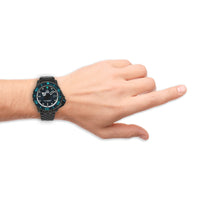 Thumbnail for M2Z Men's Watch Diver 200 Plated Bracelet Teal 200-011X