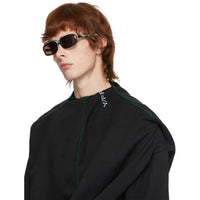 Thumbnail for Y/Project x Linda Farrow Unisex Brown Sunglasses YP6C2SUN