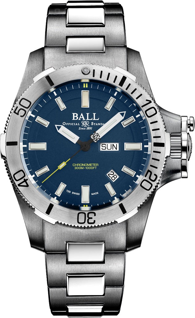 Ball Men's Watch Submarine Warfare Limited Edition Blue DM2276A-SCJ-BE