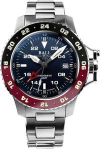 Thumbnail for Ball Men's Watch AeroGMT II Black Red DG2118C-S3C-BE