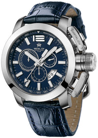 Thumbnail for Metal.ch Men's Chronograph Watch 44MM Date Blue 2153.44