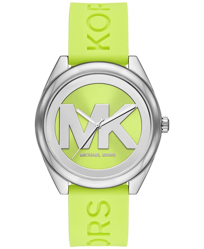 Michael Kors Ladies Watch Janelle 42mm Lime Green MK7351