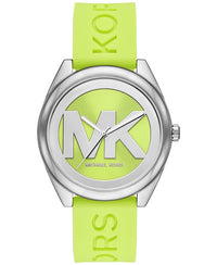 Thumbnail for Michael Kors Ladies Watch Janelle 42mm Lime Green MK7351