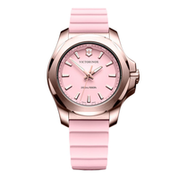 Thumbnail for Victorinox Ladies Watch I.N.O.X V Pink Dial Pink Rubber Strap 241807