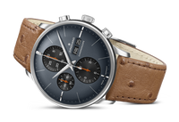 Thumbnail for Junghans Meister Chronoscope Men's Grey Brown Watch 27/4224.03