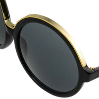 Thumbnail for No. 21 Women's Sunglasses Round Black Gold N21S1C1SUN