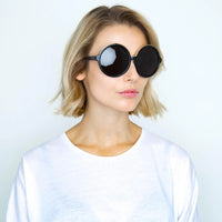 Thumbnail for No. 21 Women's Sunglasses Round Black Gold N21S1C1SUN