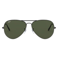 Thumbnail for Ray-Ban Aviator Black Green Sunglasses RB3026