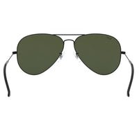 Thumbnail for Ray-Ban Aviator Black Green Sunglasses RB3026