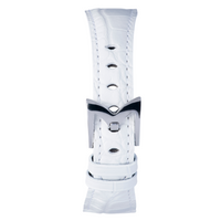 Thumbnail for Gagà Milano Manuale 40mm White Alligator Leather Watch Strap