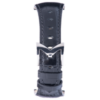 Thumbnail for Gagà Milano Manuale 48mm Black Alligator Leather Watch Strap