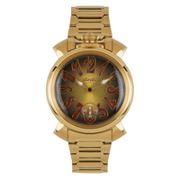 Thumbnail for GaGà Milano Watch Manuale Forty-Four 44mm Yellow Gold