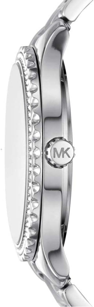 Michael Kors Ladies Watch Layton 38mm Pink Silver MK7298