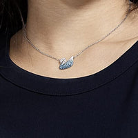 Thumbnail for Swarovski Blue Iconic Swan Pendant 5512095