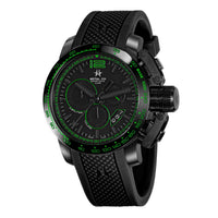 Thumbnail for Metal.ch Men's Chronograph Watch Chronosport Collection 44MM Date Black/Green 4480.44