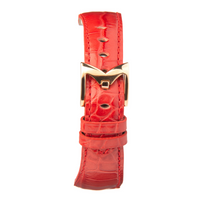 Thumbnail for Gagà Milano Manuale 48mm Red Alligator Leather Watch Strap