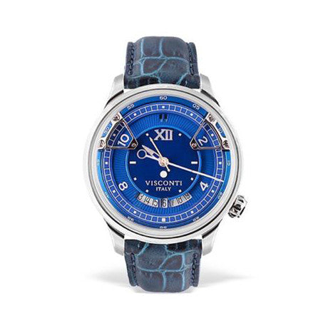 Visconti Watch Opera Automatic 43.5mm Blue KW23-03