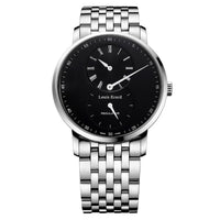 Thumbnail for Louis Erard Watch Men's Mechanical Excellence Black Steel 50232AA02.BMA35