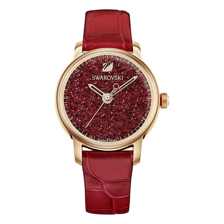 Swarovski Watch Crystalline Hours Red 5295380