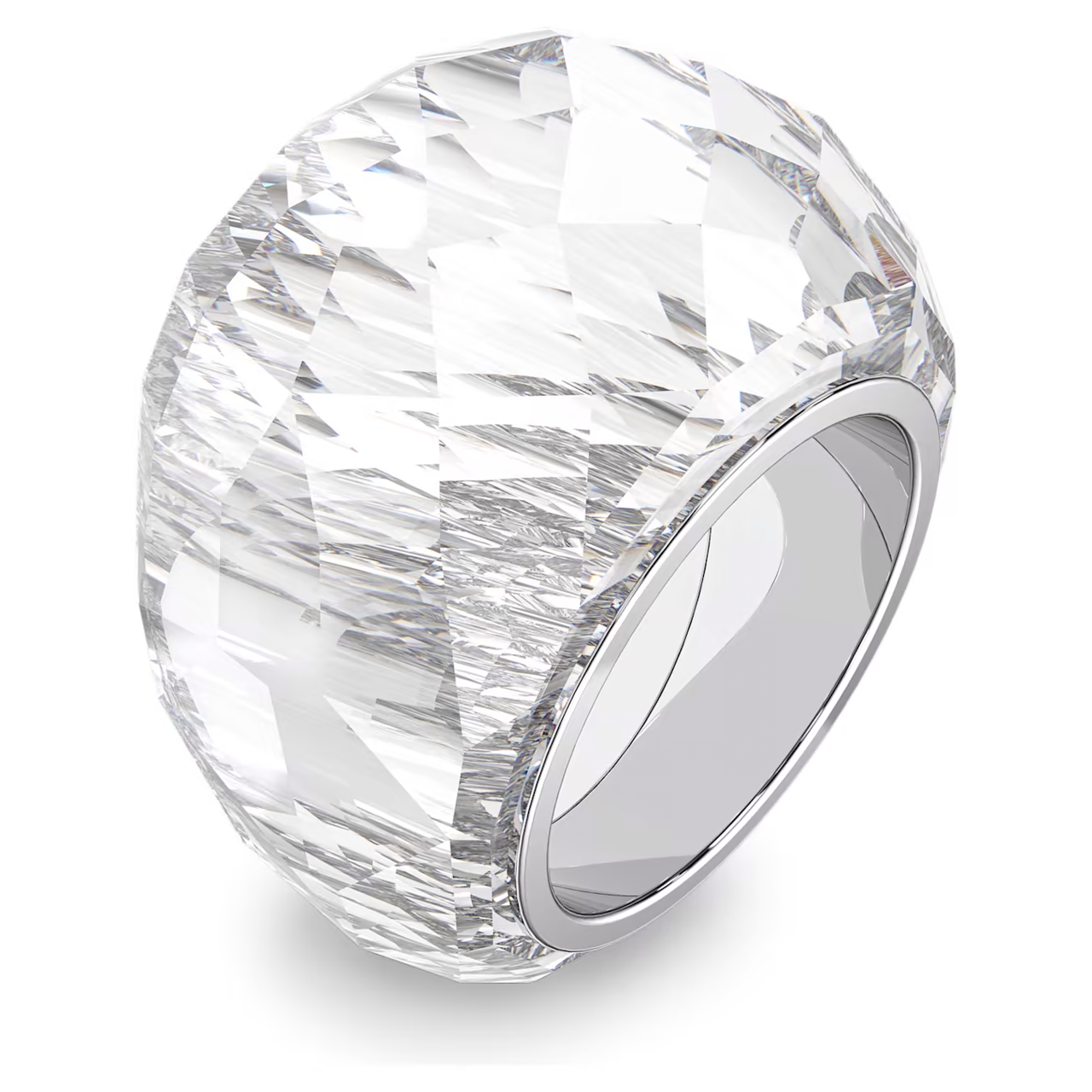 Gold Swarovski® Crystal Geometric Ring - CHARLES & KEITH US