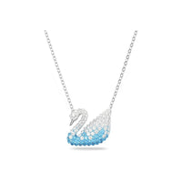 Thumbnail for Swarovski Blue Iconic Swan Pendant 5512095