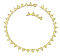 Thumbnail for Swarovski Ortyx Yellow Triangle Necklace 5599487