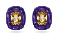 Thumbnail for Swarovski Purple Dulcis Earrings 5613729