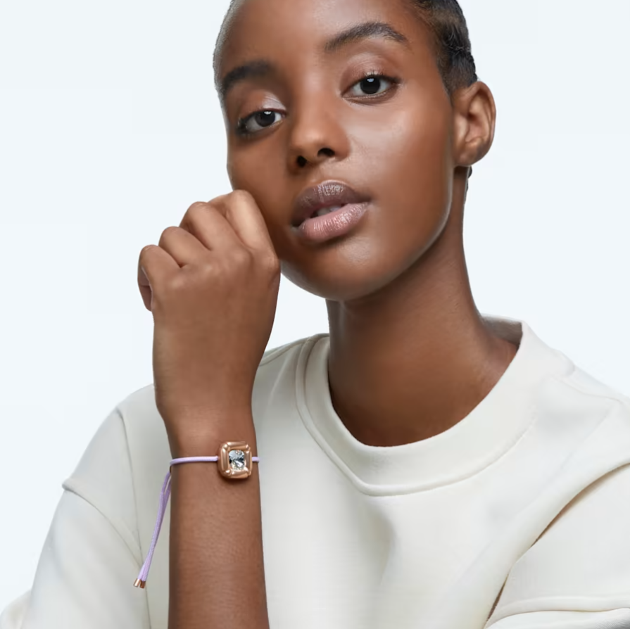 Swarovski bracelet 2025 gold crystal