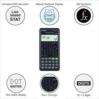 Thumbnail for Casio Scientific Calculator FX-82ESPLUS-2 2nd Edition Natural Display