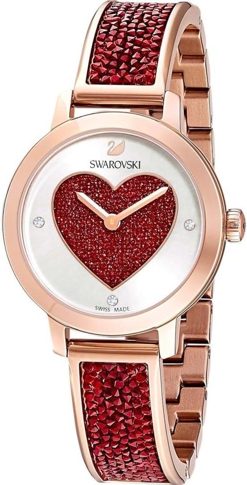 Swarovski Watch Cosmic Rock Red Heart 5483519