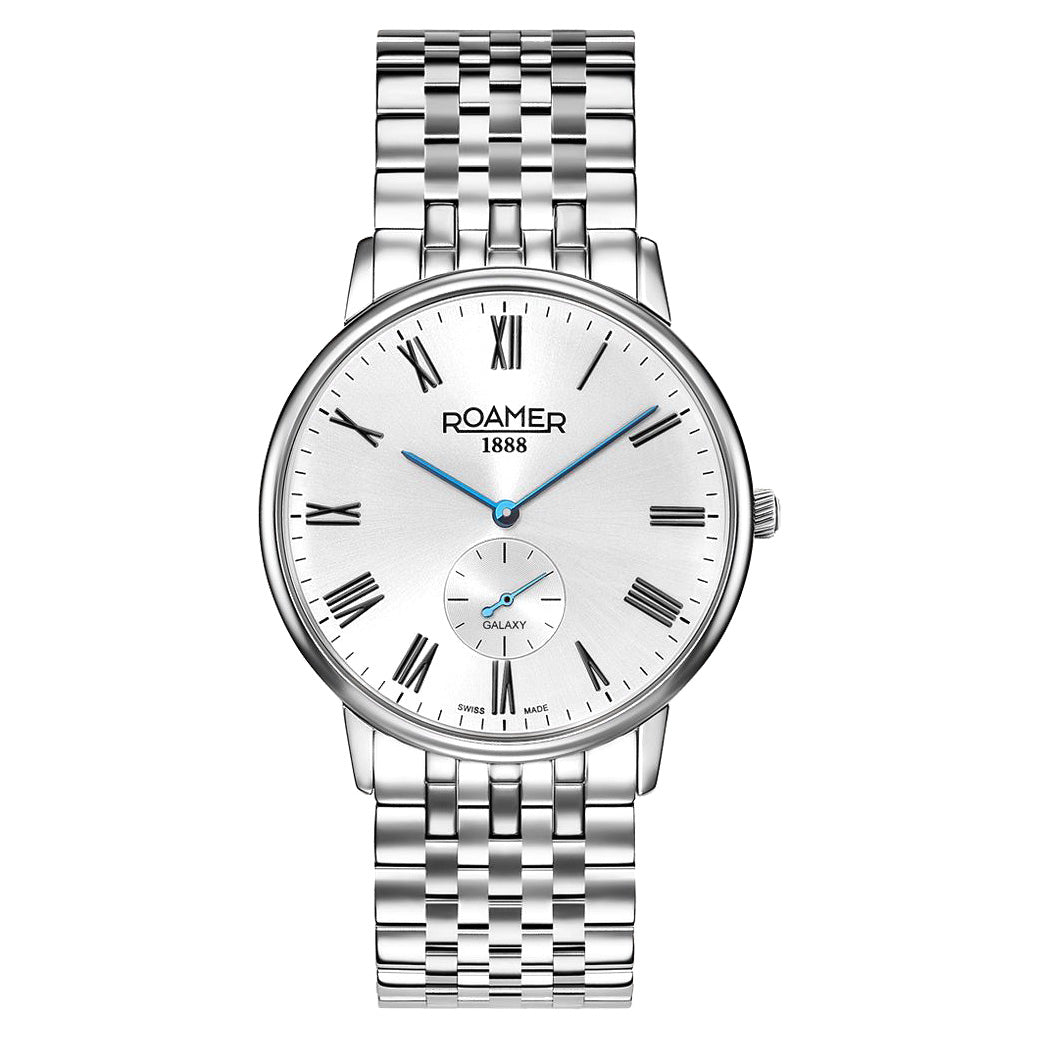 Roamer Men's Silver Galaxy 41mm Watch