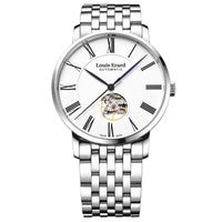 Thumbnail for Louis Erard Watch Men's Automatic Excellence Open Balance White 62233AA10.BMA35