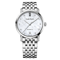 Thumbnail for Louis Erard Watch Ladies Automatic Excellence Mother of Pearl Diamond 68235CS14.BMA34