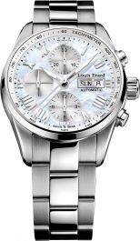 Thumbnail for Louis Erard Watch Men's Heritage Automatic Chronograph White MOP 78102AA04.BMA22