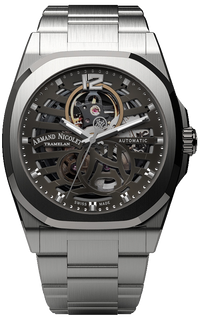 Thumbnail for Armand Nicolet Men's Watch J09 Skeleton 41mm Grey A660SAA-GR-MA4660AA