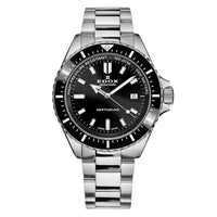 Edox Men's Watch Neptunian Automatic Black 80120-3NM-NIN – Watches