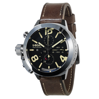 Thumbnail for U-Boat Watch Classico Tungsteno CAS 1 Movelock Brown Leather 8075