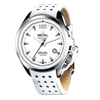 Thumbnail for Metal.ch Men's Watch Data Line Collection White 8114.41