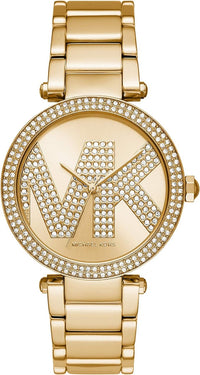 Thumbnail for Michael Kors Ladies Watch Parker 39mm Gold MK6659