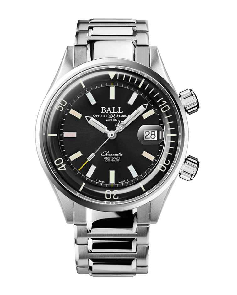 Ball Men's Watch Engineer Master II Diver Chronometer Black DM2280A-S1C-BKR