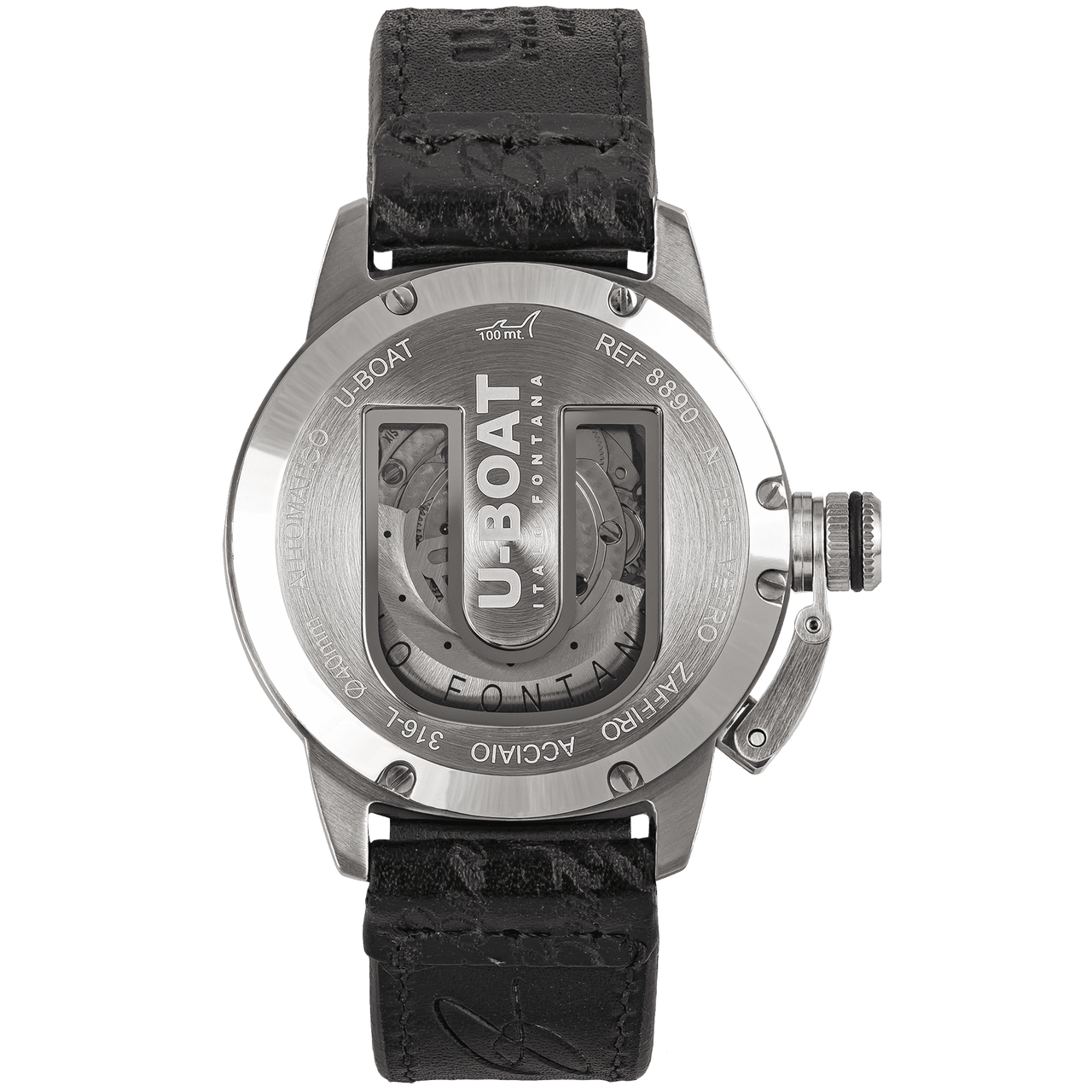 U-Boat Men's Watch Classico Vintage 40mm Black 8890