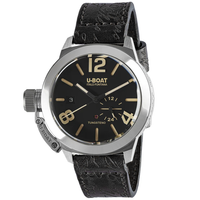 Thumbnail for U-Boat Watch Classico Tungsten Black Leather 8893