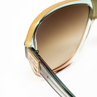 Thumbnail for Matthew Williamson x Linda Farrow Gold Sunglasses 8MW5C4MULTICOLOURED