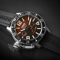 Thumbnail for U-Boat Diver Watch Automatic Sommerso Ceramic Bordeaux 9521