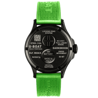 Thumbnail for U-Boat Watch Darkmoon 44 Green Curve Black PVD 9534/A